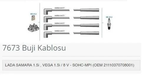 BUJI KABLOSU SAMARA VAZ-VEGA 1.5İ 8V 99> ürün görseli 1