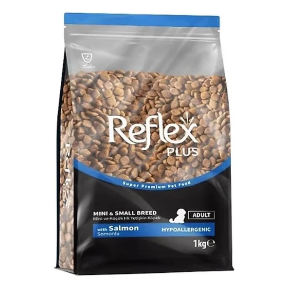 Reflex Plus Somonlu Mini ve Küçük Irk Yetişkin Köpek Maması 1kg ürün görseli 1