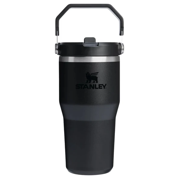 Stanley The IceFlow™ Flip Straw 2.0 Tumbler 0.6L / 20oz Black 2.0 Termos AS1012044045 ürün görseli 1