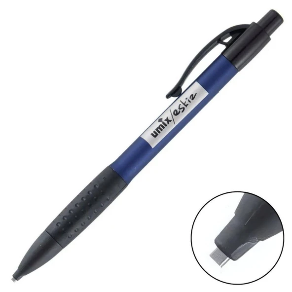 Umix Sınav/eskiz Versatil Kalem 0.9 mm x 1.8 mm Mavi U1307 ürün görseli 1