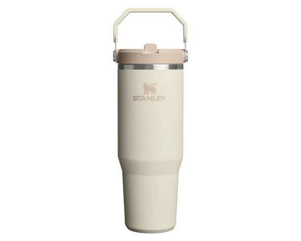 Stanley The IceFlow™ Flip Straw 2.0 Tumbler 0.89L / 30oz Cream Termos AS10134240197 ürün görseli 1