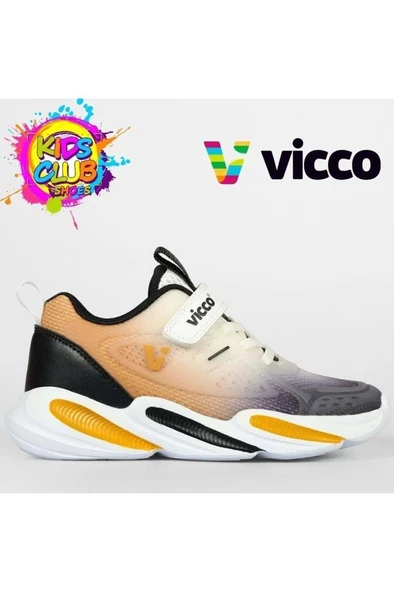 Vicco Samur 346.F25Y.198 Anatomik Taban Erkek Çocuk Spor Ayakkabı Gri 30-35 ürün görseli 1