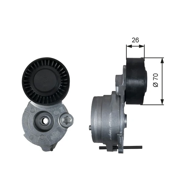 V KAYIŞ GERGİSİ KOMPLE TOUAREG/A4/A5/A6/A7/Q5/Q7/CAYENNE/MACAN/PANAMERA ürün görseli 1