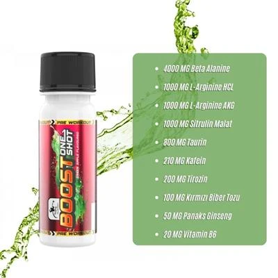 Torq Nutrition Boost One Shot 60 Ml 20 Adet - Resim 2
