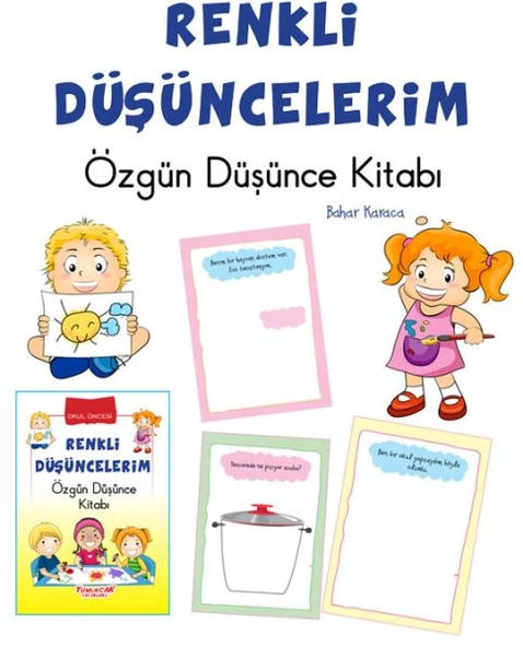 Renkli Özgün Düşüncelerim ürün görseli 1