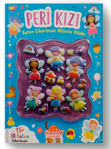 Peri Kızı Balon Çıkartmalı Aktivite Kitabı ürün görseli 1