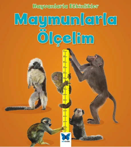 Hayvanlarla Etkinlikler - Maymunlarla Ölçelim ürün görseli 1