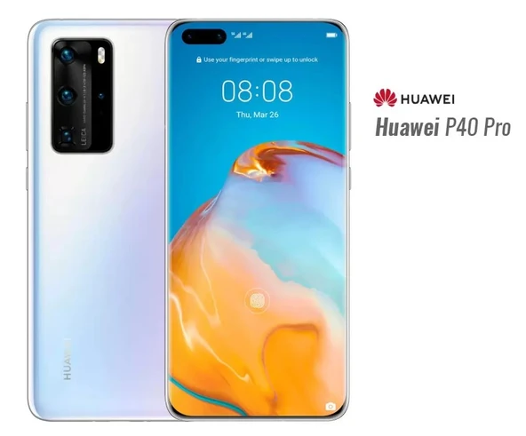 Huawei P40 Pro 256 GB Beyaz  8 GB RAM Yenilenmiş ÜRÜN (A KALİTE) ürün görseli 1