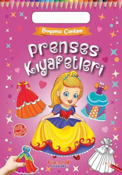 Boyama Çantam - Prenses Kıyafetleri ürün görseli 1