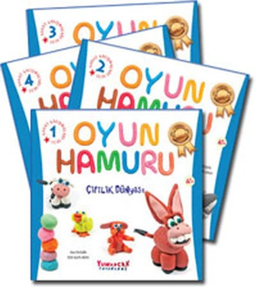 Oyun Hamuru Eğitim Seti (4 Kitap) ürün görseli 1