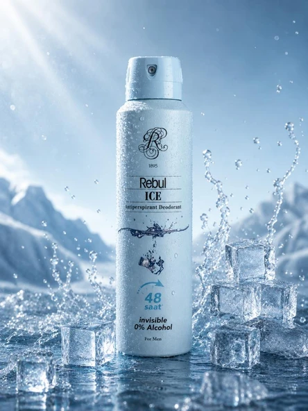Rebul Erkek Sprey Deodorant İce 150 Ml ürün görseli 1