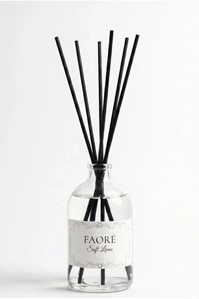 Faoré Essential SOFT LINEN Çubuklu Oda Kokusu 100 ml - Resim 2