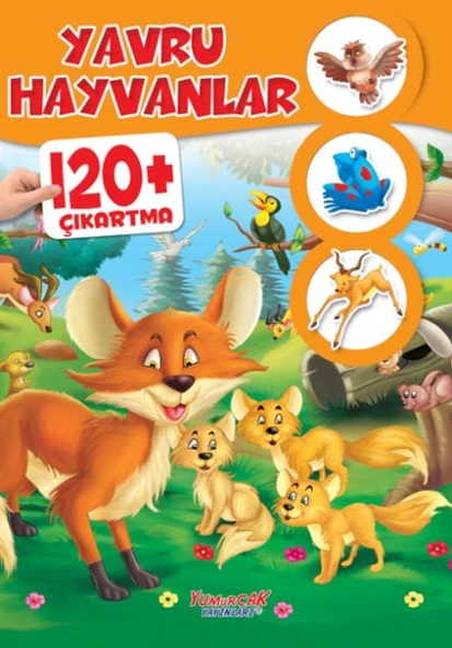 Yavru Hayvanlar 120+ Çıkartma ürün görseli 1