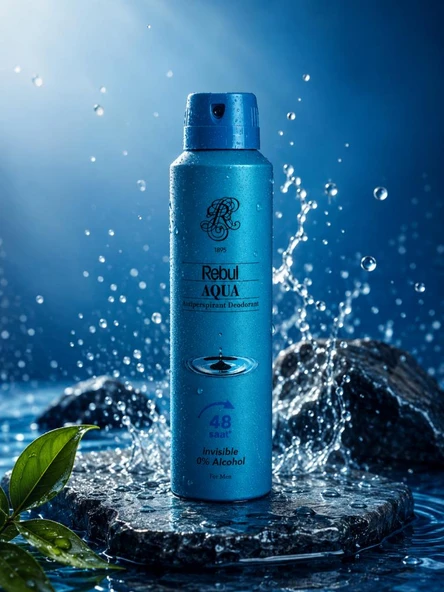 Rebul Erkek Sprey Deodorant Aqua 150 Ml ürün görseli 1