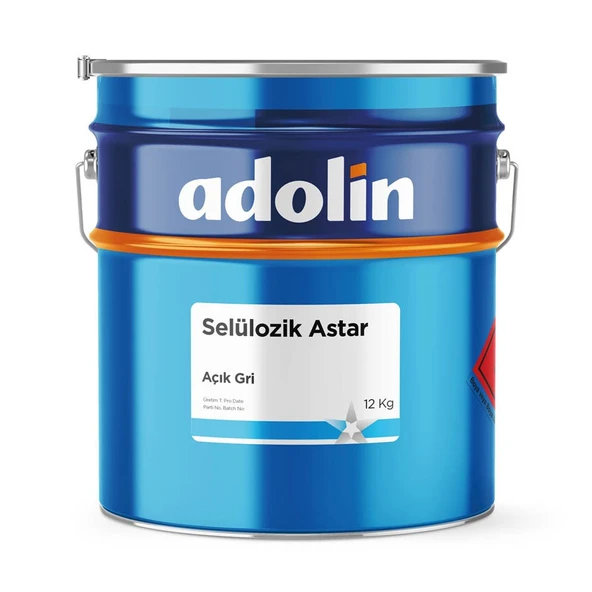 Adolin Selülozik Boya Astarı Gri 12 Kg. ürün görseli 1