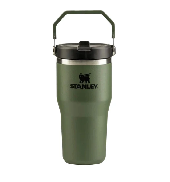 Stanley The IceFlow™ Flip Straw 2.0 Tumbler 0.6L / 20oz Dried Pine Termos AS1012044051 ürün görseli 1
