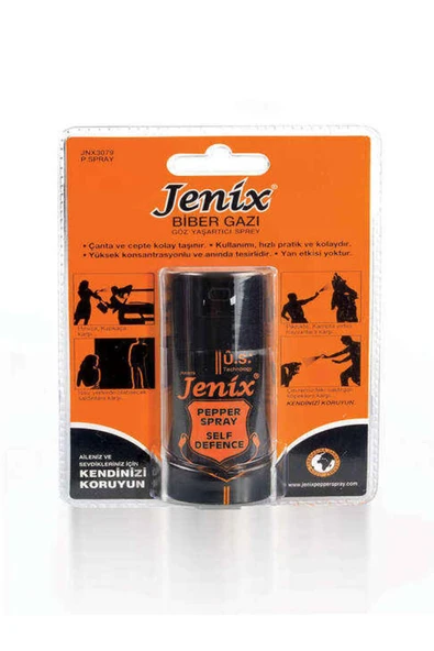 60 ml Çanta Boyut Jenix Turuncu Sprey ürün görseli 1