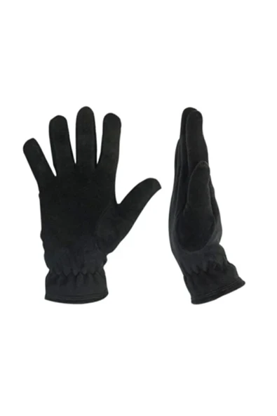 Polar Boyunluk-eldiven-bere 3lü Kışlık Set Siyah - Resim 3