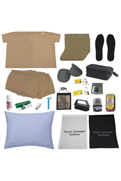 Acemi Asker Yazlık Set 12Lİ Temel Set(K.K.K) ürün görseli 1