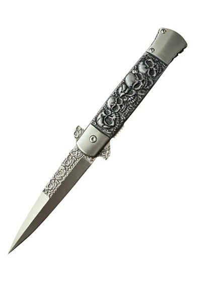 Katlanabilir Kamp Çakısı KuruKafa 21cm 3 Renk ürün görseli 1