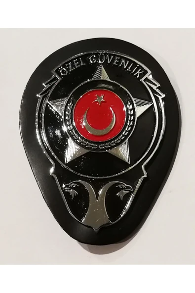 Özel Güvenlik Metal Kemer Rozeti ürün görseli 1