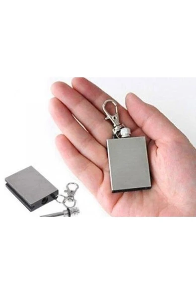 Zippo Benziniyle Çalışan Metal Kibrit Magnezyum Çubuğu Anahtarlık ürün görseli 1