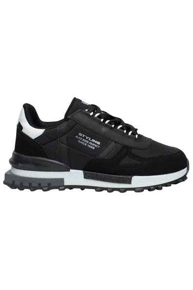 Celira Bld Siyah Paraşüt Erkek Sneakers Spor Aykkabı 8089 ürün görseli 1
