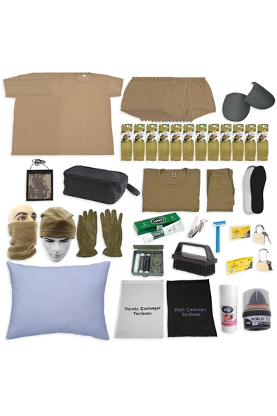 Acemi Asker Kışlık Set 12Lİ Temel Set(K.K.K) ürün görseli 1