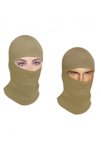 Unisex Haki Polar Kar Maskesi Bere ürün görseli 1