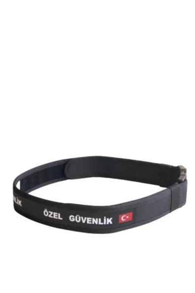 Özel Güvenlik Yazılı Palaska Siyah Tek Ebat ürün görseli 1
