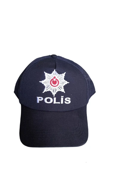 Polis Çocuk Şapkası Siyah ürün görseli 1