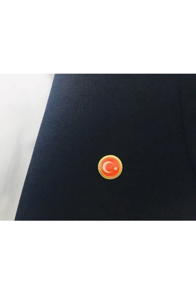 Türk Bayrağı Yaka Rozeti ürün görseli 1