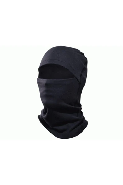 Unisex Siyah Termal Rüzgar Geçirmez Kar Maskesi Vhd17 ürün görseli 1