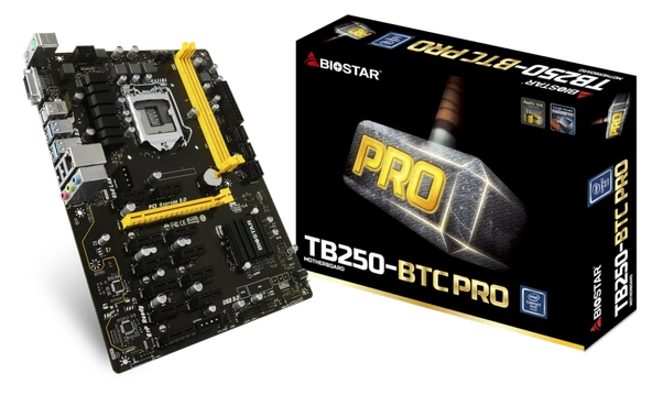 Biostar TB250-BTC Pro 6.Gen, 7.Gen (H110) Anakart ürün görseli 1