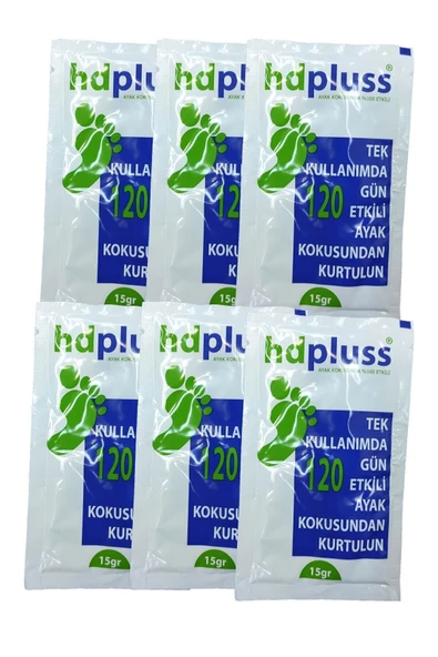 Hd Pluss Ayakkabı Koku Giderici Toz 120 Gün Etkili 12 Adet ürün görseli 1