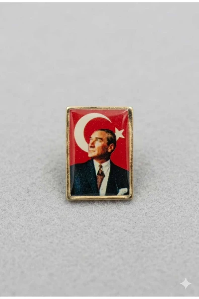 Atatürk Yaka Rozeti Çerçeve ürün görseli 1