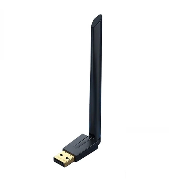 Hadron NONAP W118 USB WiFi Adaptör 300 Mbps WiFi 6 Dahua DVR Uyumlu - Siyah ürün görseli 1