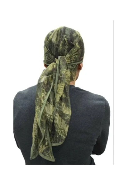 Kamuflaj Renk Renk File Bandana (ter Emici Alın Destekli) ürün görseli 1