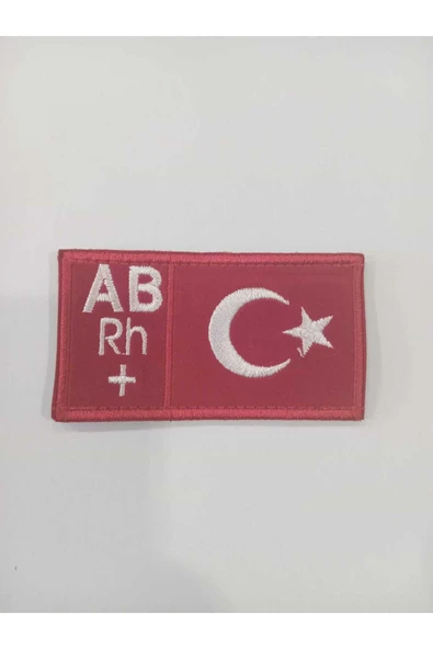 Askeri Peç Kan Grupları Krımızı Renk Türk Bayraklı ürün görseli 1
