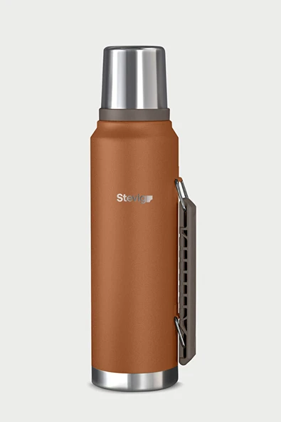 Stevig 1 Camper Klasik Kulplu Sızdırmaz Çelik Termos Autumn Leaf 1.2 LT ST-259 ürün görseli 1