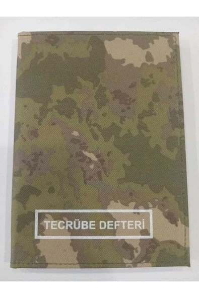 Kamuflaj Desenli Askeri Not Defteri Çizgili ürün görseli 1