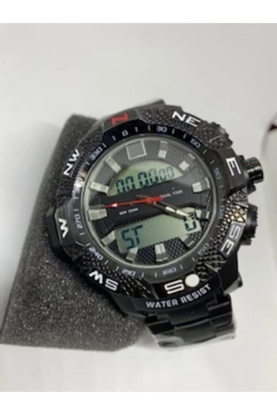 Dijital Saat Analog Su Geçirmez BLACK ürün görseli 1