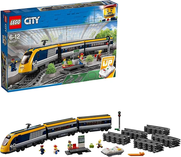 LEGO 60197 City Yolcu Treni Tren Oyuncağı ürün görseli 1