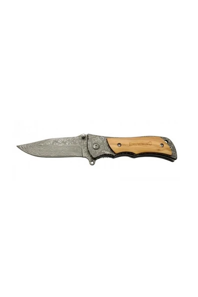 Mini Browning Damascus Çakı 15 cm ürün görseli 1
