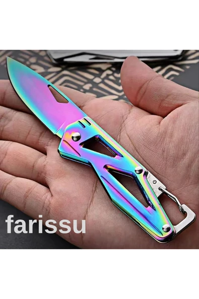 Alaska Mini Gökkuşağı Katlanır Çakı - Ultra Kompakt, Şık ve Çok Amaçlı Cep Bıçağı ürün görseli 1