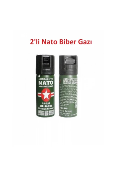 Biber Sprey nato Büyük Boy 2 ADET 50ml ürün görseli 1
