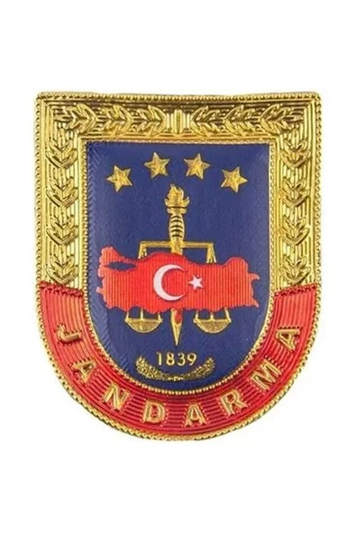 Jandarma Mont Bröve Arma 3 Boyutlu ürün görseli 1