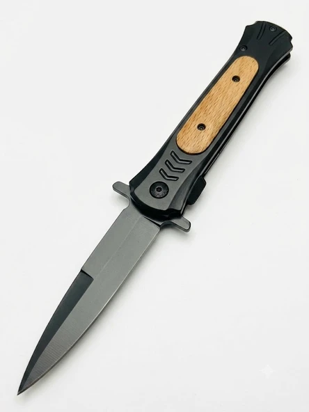 Paslanmaz Çelik 21Cm  Kamp Outdoor Çakı Kaliteli ürün görseli 1