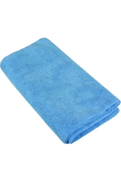 Asker Banyo Havlusu Mikrofiber Mavi Renk 140 X 70 cm ürün görseli 1