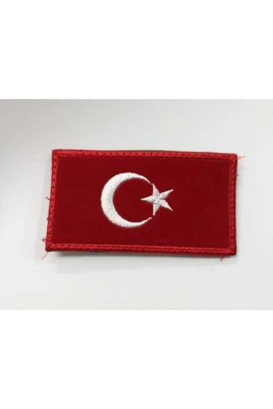 Türk Bayrağı Kol Arması Cırtlı ürün görseli 1